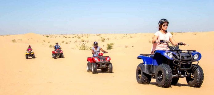 Dubai quad bike safari